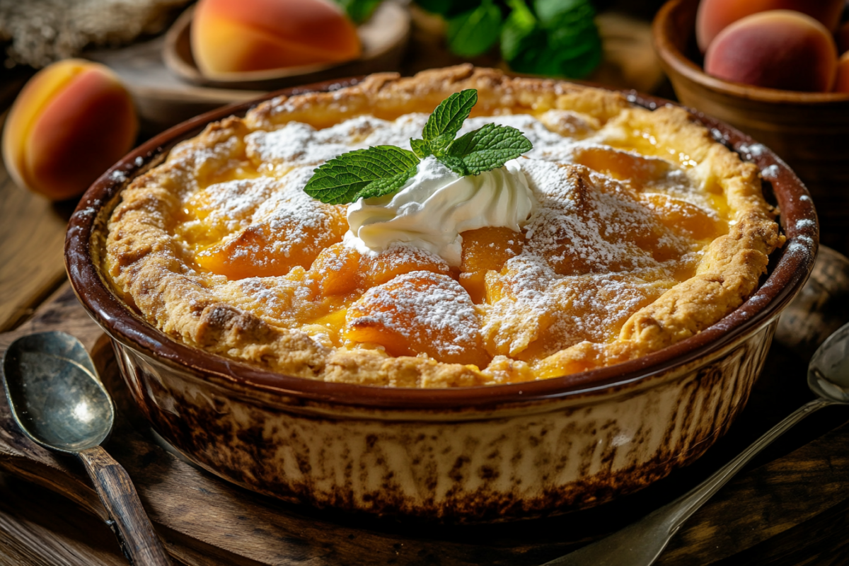 Apricot Cobbler