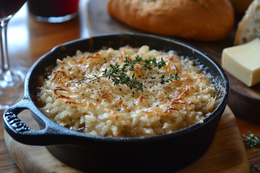 French Onion Soup Rice