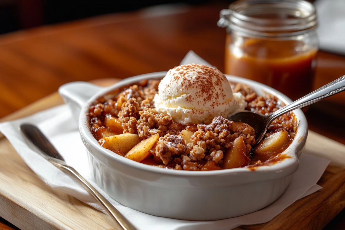 apple crisp with canned apples