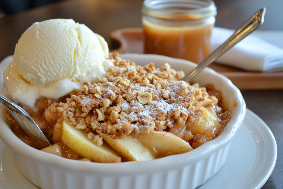 apple crisp with canned apples