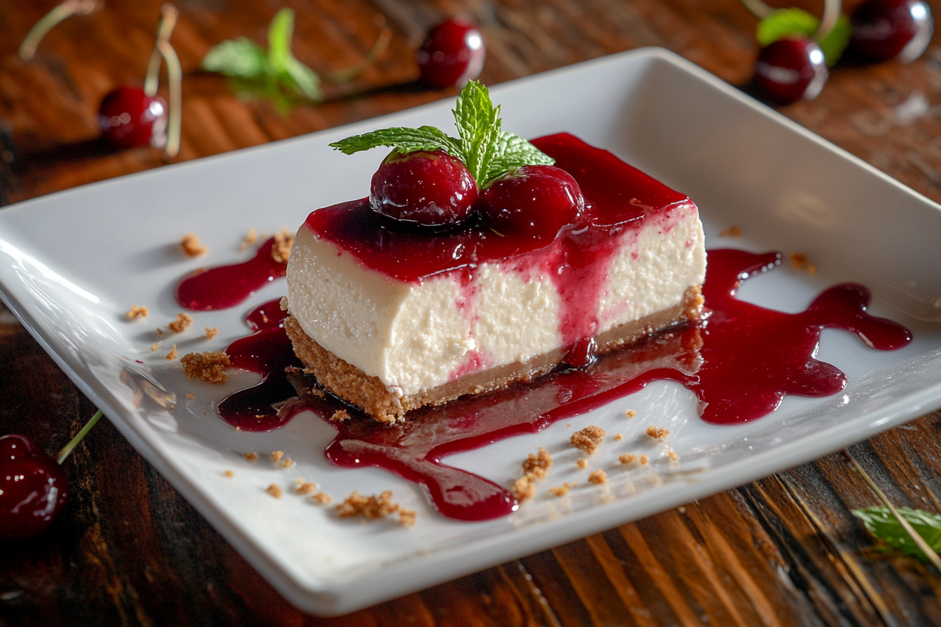 cherry cheesecake recipe