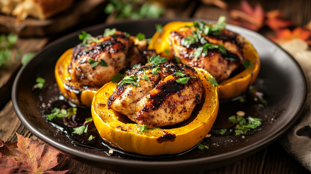 Acorn Squash Chicken Recipe