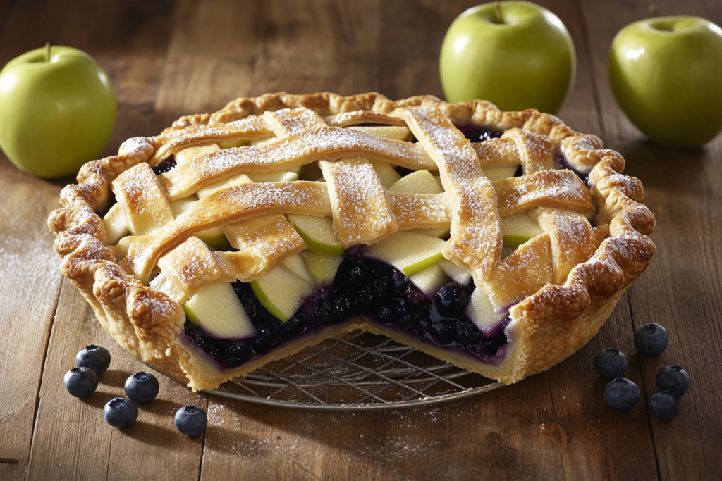 Apple Blueberry Pie Recipe