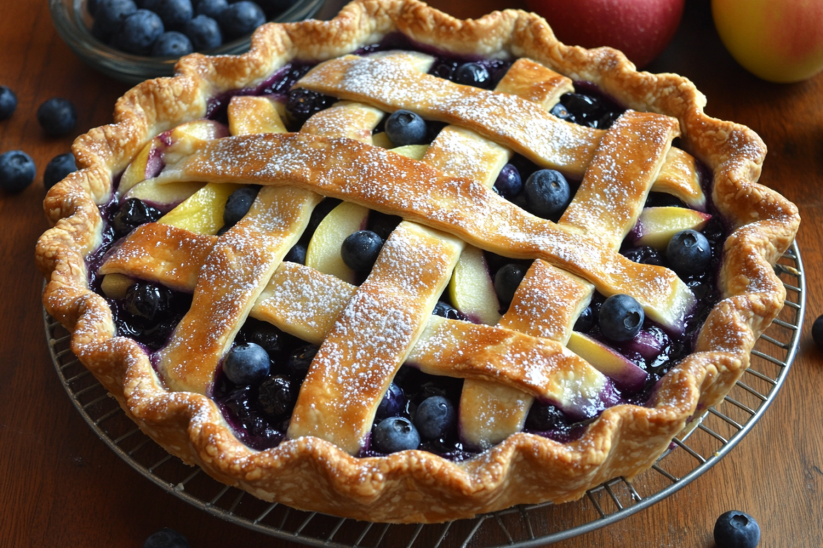 Apple Blueberry Pie Recipe