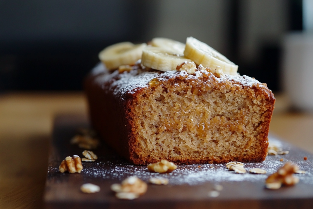 Banana Bread with Oat Flour Recipe