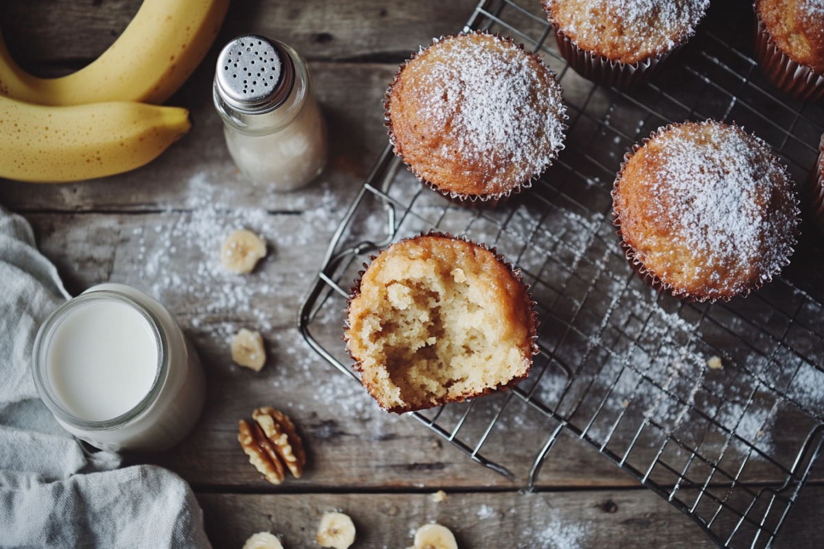 Banana and Buttermilk Muffins