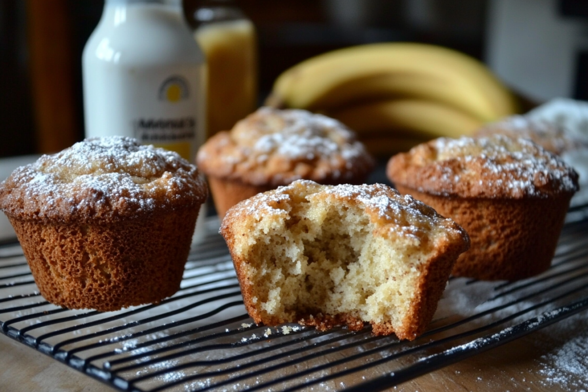 Banana and Buttermilk Muffins