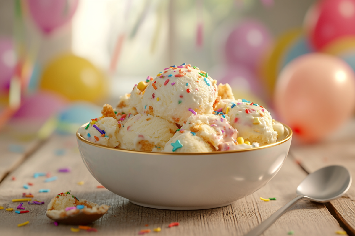 Birthday Cake Ice Cream