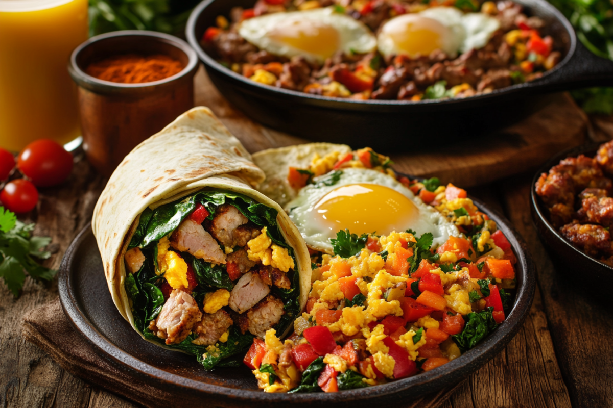 Healthy meat breakfast recipes