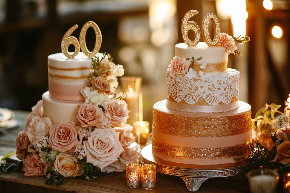 60th birthday cake