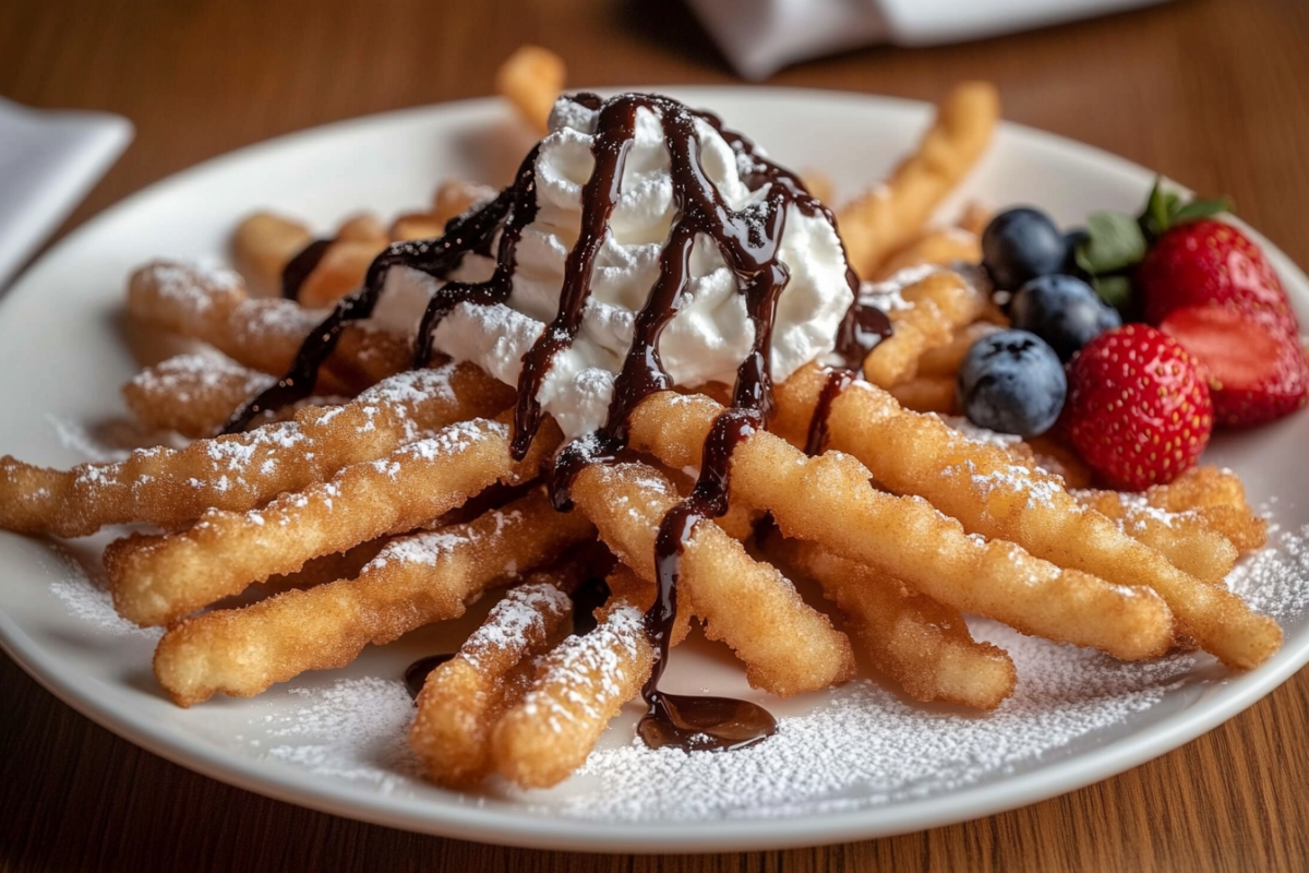 funnel cake fries