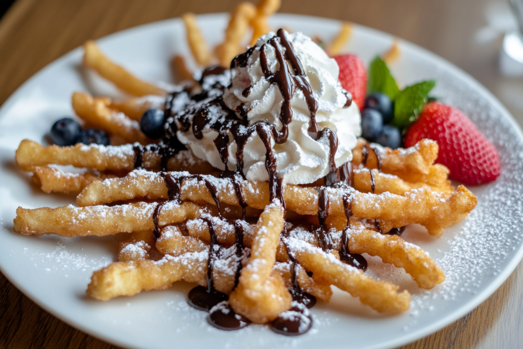 funnel cake fries